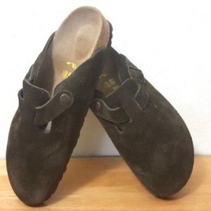 Birkenstock Suede Clogs